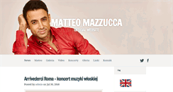 Desktop Screenshot of matteomazzucca.com